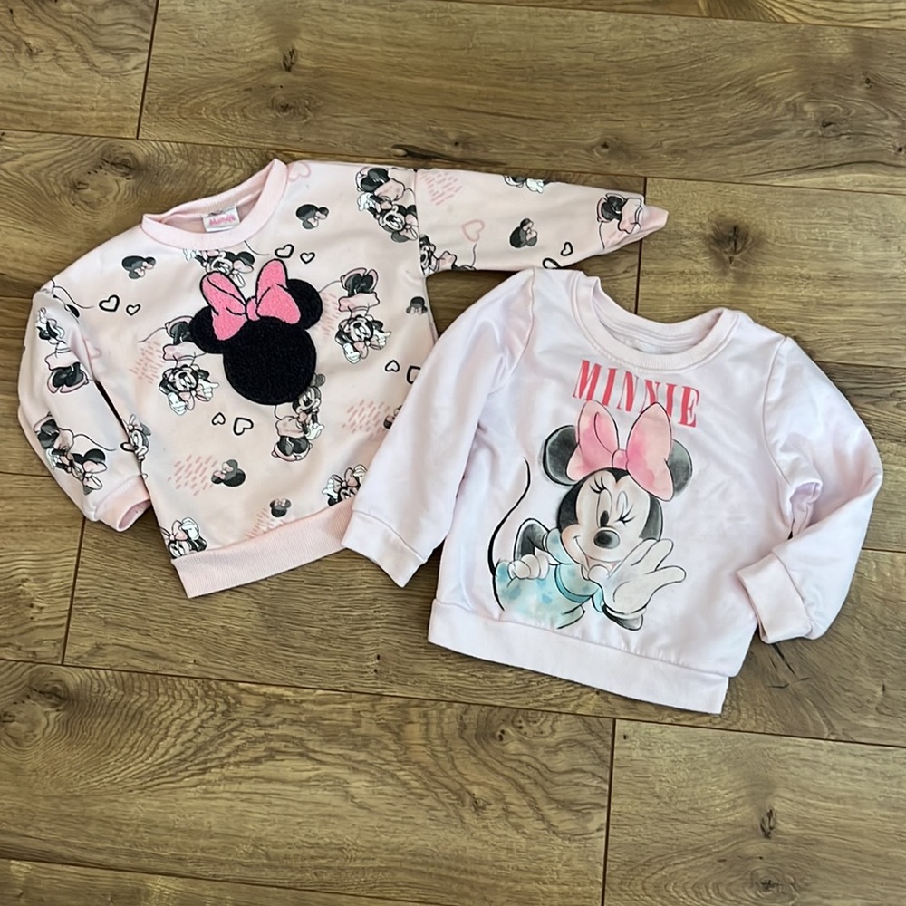 Bundle Minnie Mouse Size 2T Sweatshirts